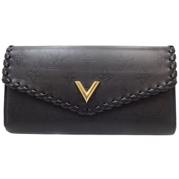 Louis Vuitton Handbags - LOUIS VUITTON Black Monogram Wallet